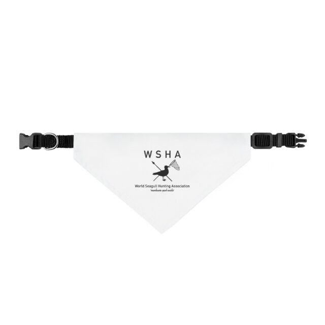 Clip-On Pet Bandana — WSHA Logo Dog & Cat Accessory (Adjustable Collar Attachment) Clip-On Pet Bandana — WSHA Logo Dog & Cat Accessory (Adjustable Collar Attachment)