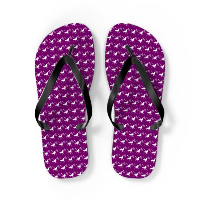 Flip Flops (Purple) - WSHA Icon Pattern