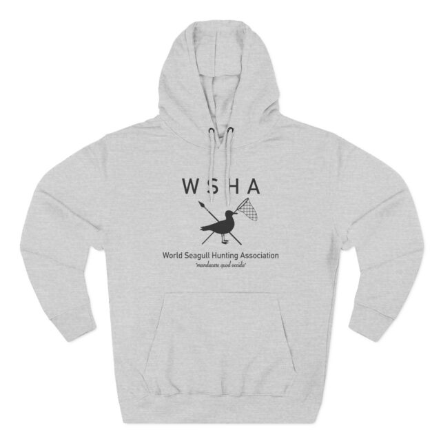 Fleece Hoodie - Three-Panel (Dark Logo)