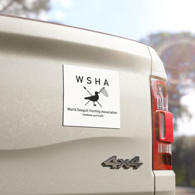 WSHA Car Magnet 5" x 5" WSHA Car Magnet 5" x 5"
