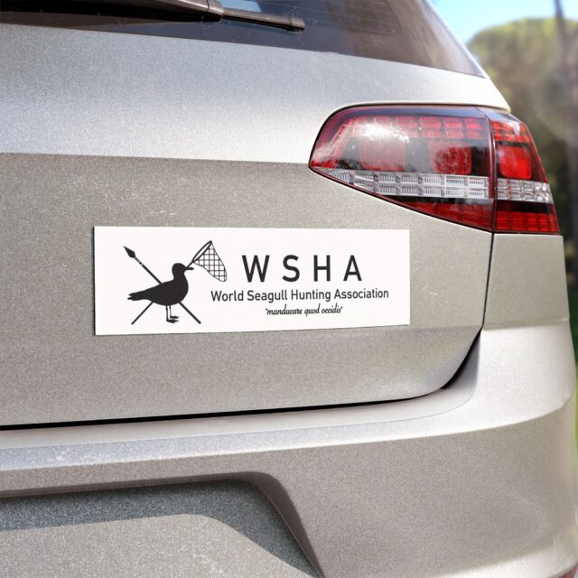 WSHA - Car Magnets Rectangle (2 sizes) WSHA - Car Magnets Rectangle (2 sizes)